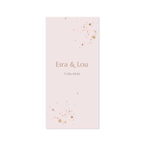 Enkle Fotokort Pano Portræt 9,3 x 19,6 cm