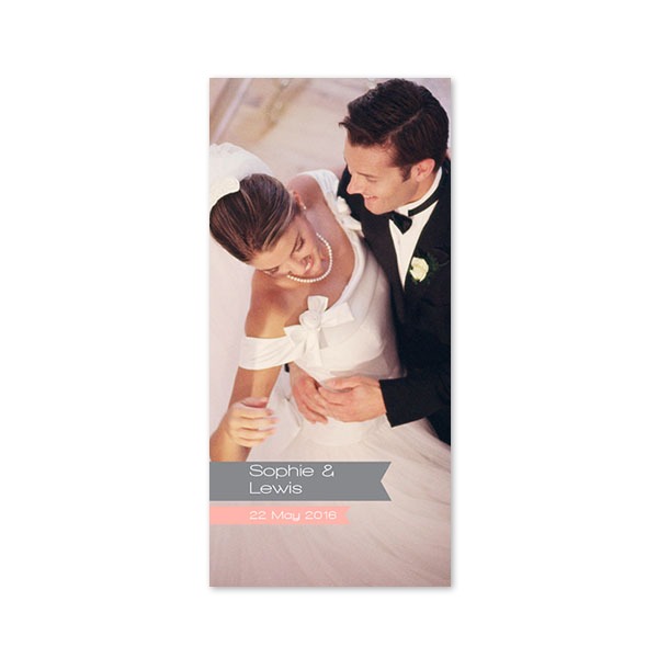 Enkle Fotokort Pano Stående 9,3 x 19,6 cm