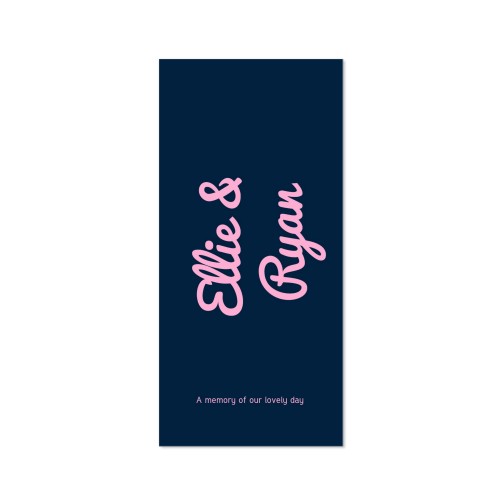 Single Card Panoramic Portrait 9,3 x 19,6 cm