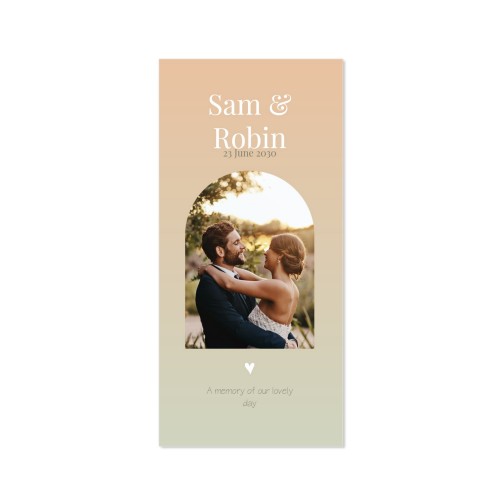 Single Card Panoramic Portrait 9,3 x 19,6 cm Single Card Panoramic Portrait 9,3 x 19,6 cm