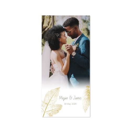 Enkle Fotokort Pano Stående 9,3 x 19,6 cm