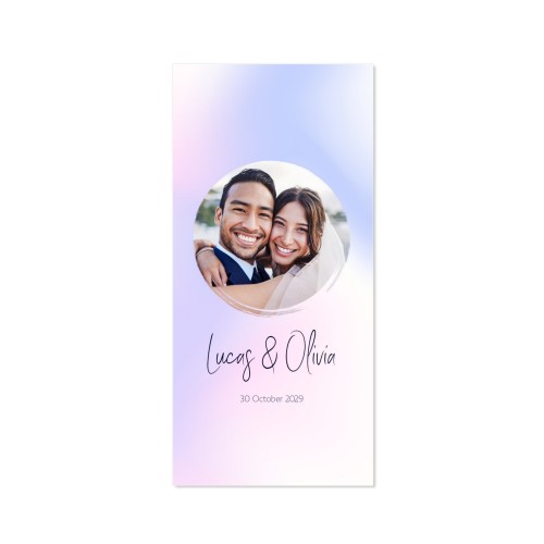 Single Card Panoramic Portrait 9,3 x 19,6 cm