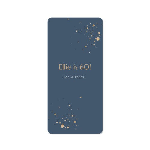 Faire-part 1 volet Pano portrait coins arrondis 9,3 x 19,6 cm