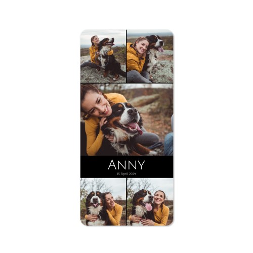 Single Card Panoramic Portrait rounded corners 9,3 x 19,6 cm