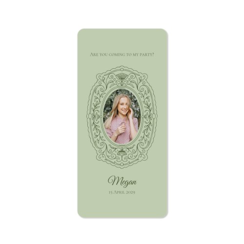 Vintage Floral Frame