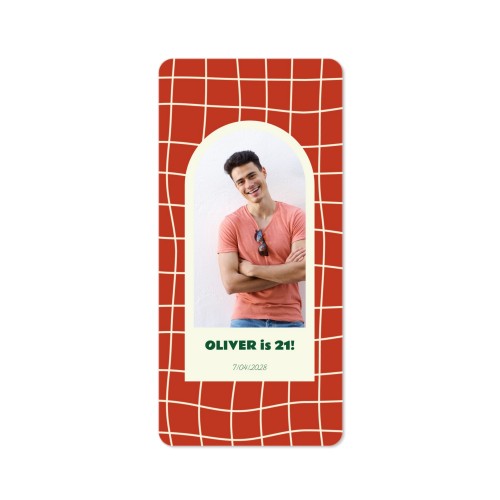 Single Card Panoramic Portrait rounded corners 9,3 x 19,6 cm