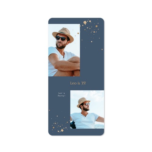 Klassiset Kuvakortit Pano pysty pyöristetyillä kulmilla 9,3 x 19,6 cm