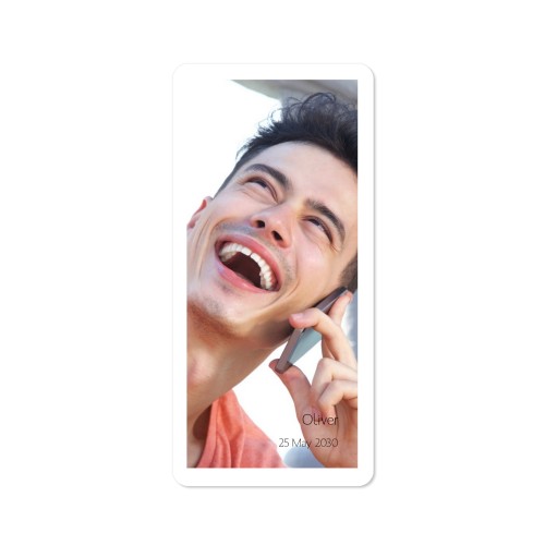 Single Card Panoramic Portrait rounded corners 9,3 x 19,6 cm Single Card Panoramic Portrait rounded corners 9,3 x 19,6 cm