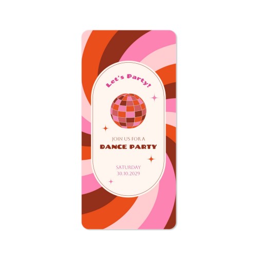 Funky Disco Party - Text Only Funky Disco Party - Text Only