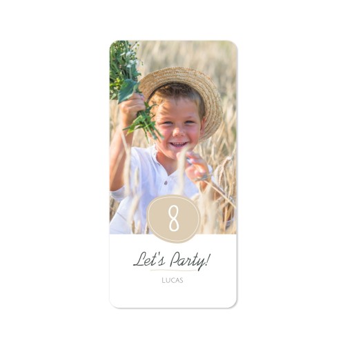 Single Card Panoramic Portrait rounded corners 9,3 x 19,6 cm