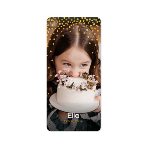 Single Card Panoramic Portrait rounded corners 9,3 x 19,6 cm