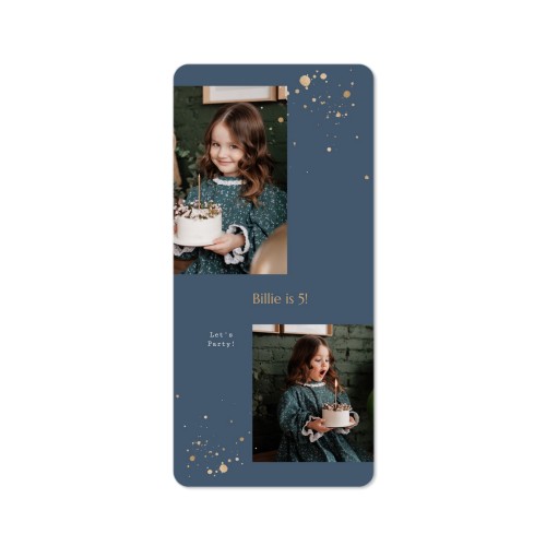 Faire-part 1 volet Pano portrait coins arrondis 9,3 x 19,6 cm Faire-part 1 volet Pano portrait coins arrondis 9,3 x 19,6 cm