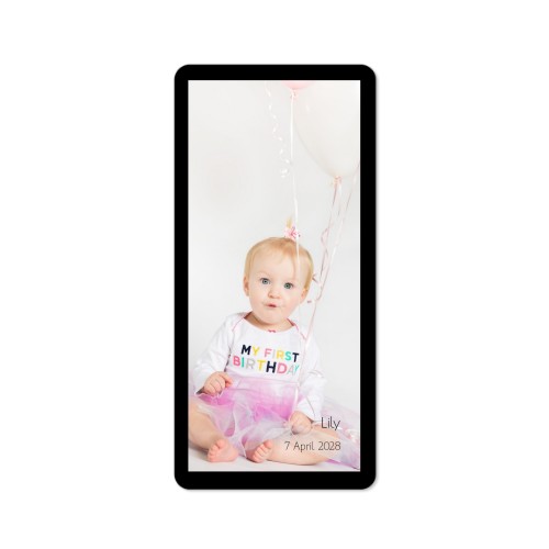 Klassiset Kuvakortit Pano pysty pyöristetyillä kulmilla 9,3 x 19,6 cm