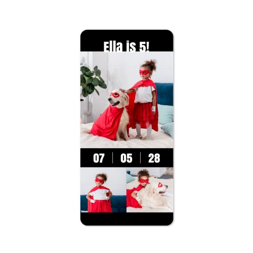 Single Card Panoramic Portrait rounded corners 9,3 x 19,6 cm Single Card Panoramic Portrait rounded corners 9,3 x 19,6 cm