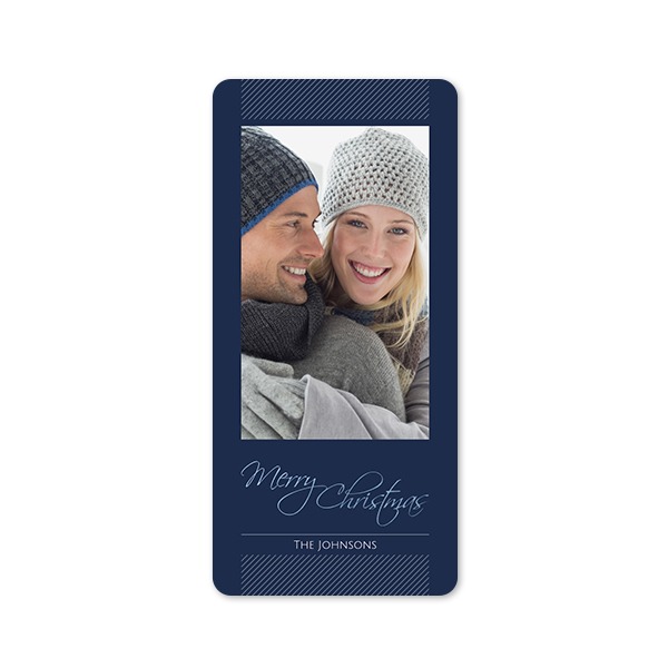 Single Card Panoramic Portrait rounded corners 9,3 x 19,6 cm