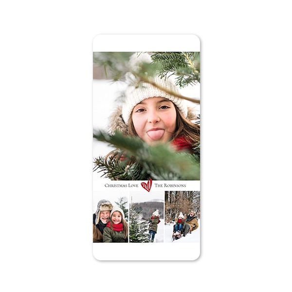 Single Card Panoramic Portrait rounded corners 9,3 x 19,6 cm Single Card Panoramic Portrait rounded corners 9,3 x 19,6 cm