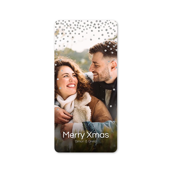 Grusskarte Panorama hochformat mit abgerundeten Ecken 9,3 x 19,6 cm Grusskarte Panorama hochformat mit abgerundeten Ecken 9,3 x 19,6 cm