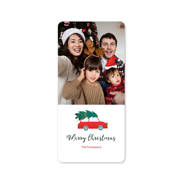 Single Card Panoramic Portrait rounded corners 9,3 x 19,6 cm Single Card Panoramic Portrait rounded corners 9,3 x 19,6 cm