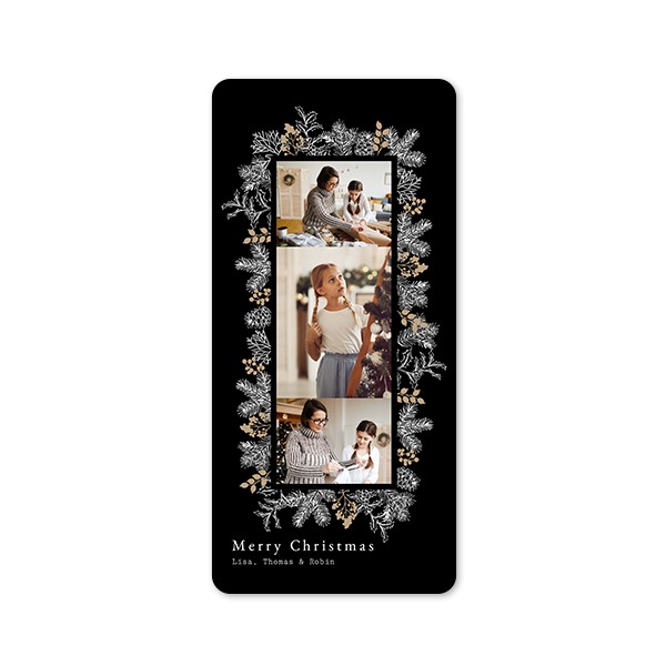 Fotokaart Panorama staand met ronde hoeken 9,3 x 19,6 cm Fotokaart Panorama staand met ronde hoeken 9,3 x 19,6 cm