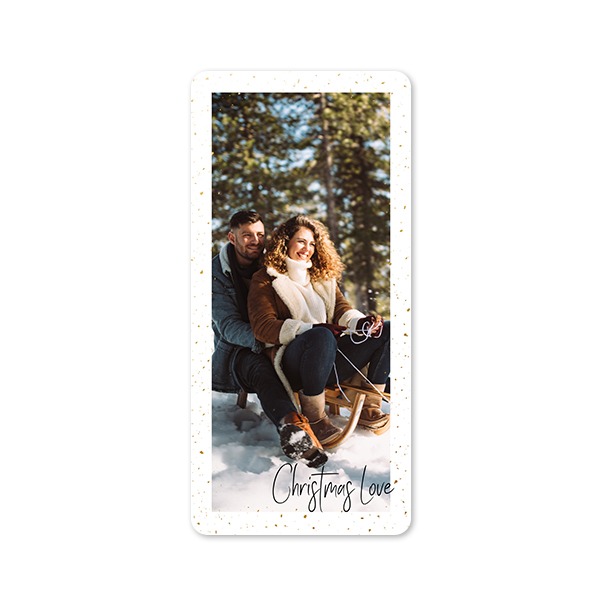 Fotokaart pano staand met ronde hoeken 9,3 x 19,6 cm Fotokaart pano staand met ronde hoeken 9,3 x 19,6 cm