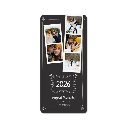 Single Card Panoramic Portrait rounded corners 9,3 x 19,6 cm