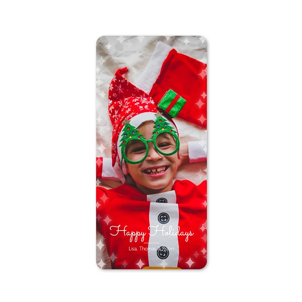 Faire-part 1 volet Pano portrait coins arrondis 9,3 x 19,6 cm Faire-part 1 volet Pano portrait coins arrondis 9,3 x 19,6 cm