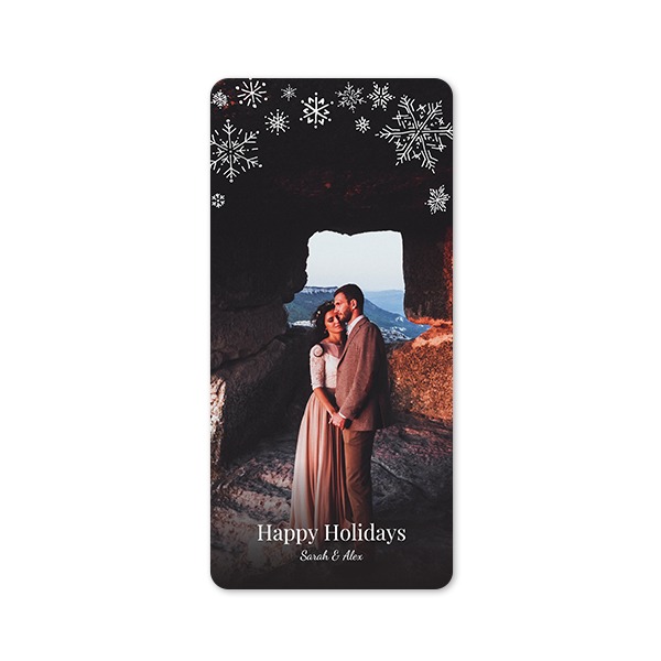 Fotokaart Panorama staand met ronde hoeken 9,3 x 19,6 cm Fotokaart Panorama staand met ronde hoeken 9,3 x 19,6 cm