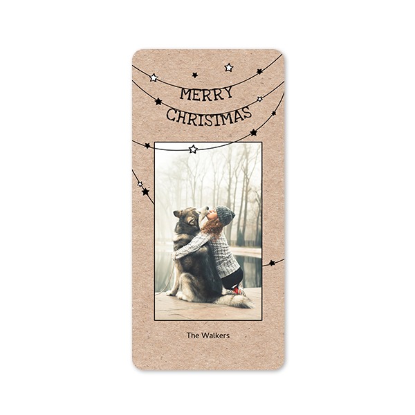 Faire-part 1 volet Pano portrait coins arrondis 9,3 x 19,6 cm Faire-part 1 volet Pano portrait coins arrondis 9,3 x 19,6 cm