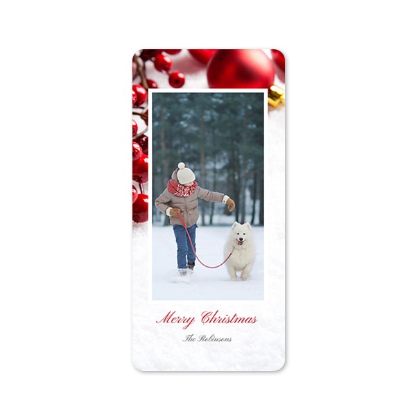 Klassiset Kuvakortit Pano pysty pyöristetyillä kulmilla 9,3 x 19,6 cm