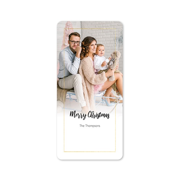 Klassiset Kuvakortit Pano pysty pyöristetyillä kulmilla 9,3 x 19,6 cm