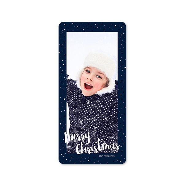 Single Card Panoramic Portrait rounded corners 9,3 x 19,6 cm