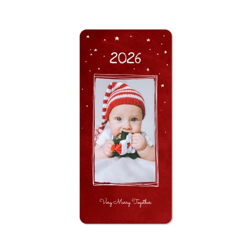 Single Card Panoramic Portrait rounded corners 9,3 x 19,6 cm