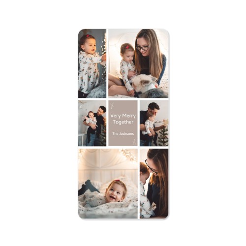 Single Card Panoramic Portrait rounded corners 9,3 x 19,6 cm