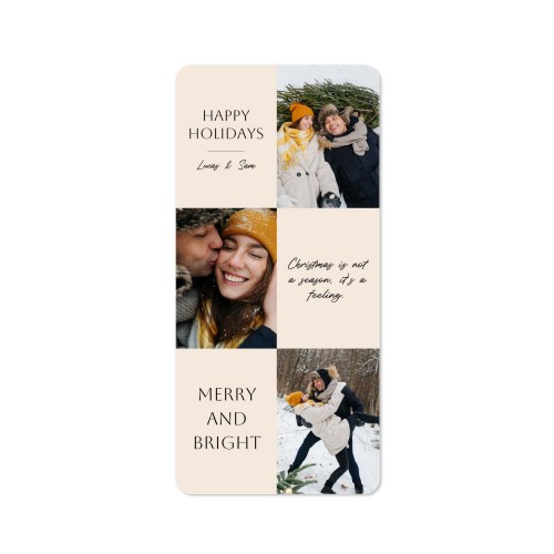 Grusskarte Panorama hochformat mit abgerundeten Ecken 9,3 x 19,6 cm