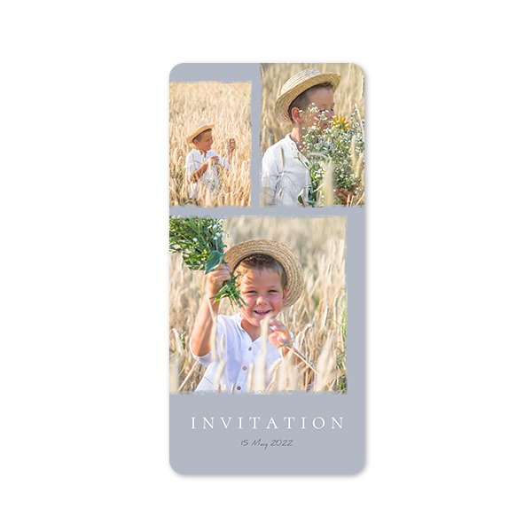 Grusskarte Panorama hochformat mit abgerundeten Ecken 9,3 x 19,6 cm Grusskarte Panorama hochformat mit abgerundeten Ecken 9,3 x 19,6 cm