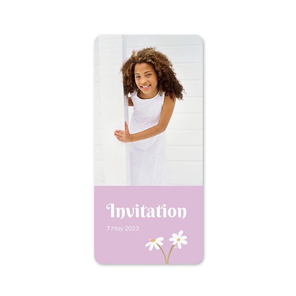 Single Card Panoramic Portrait rounded corners 9,3 x 19,6 cm Single Card Panoramic Portrait rounded corners 9,3 x 19,6 cm