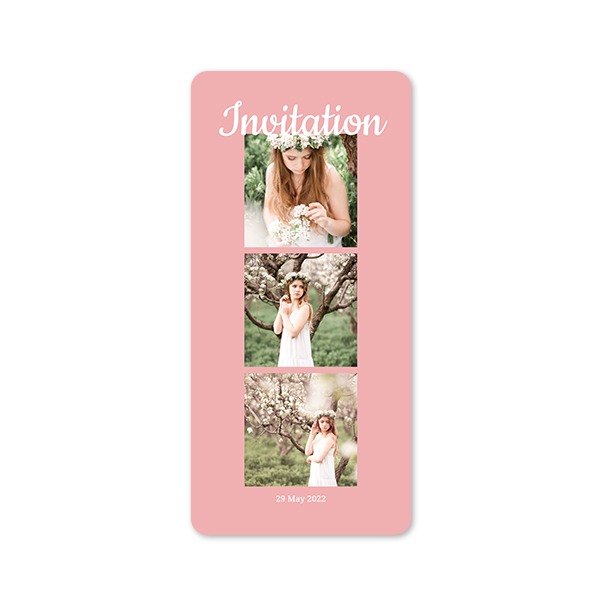 Single Card Panoramic Portrait rounded corners 9,3 x 19,6 cm Single Card Panoramic Portrait rounded corners 9,3 x 19,6 cm