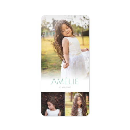 Fotokaart Panorama staand met ronde hoeken 9,3 x 19,6 cm