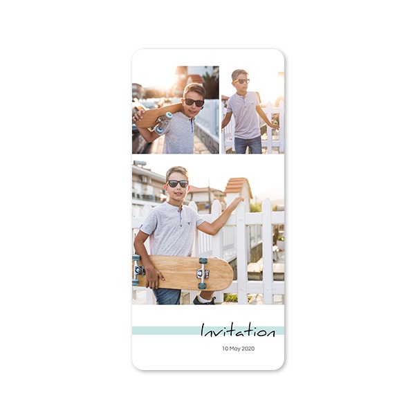 Single Card Panoramic Portrait rounded corners 9,3 x 19,6 cm Single Card Panoramic Portrait rounded corners 9,3 x 19,6 cm