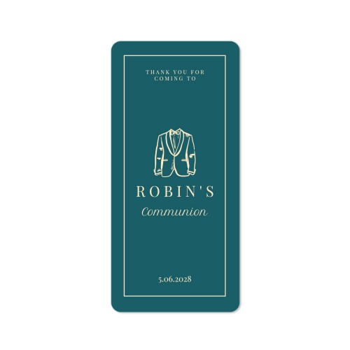 Single Card Panoramic Portrait rounded corners 9,3 x 19,6 cm