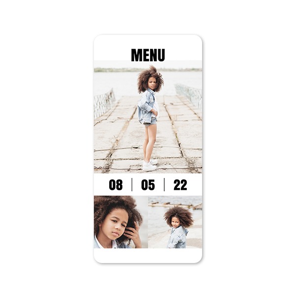 Single Card Panoramic Portrait rounded corners 9,3 x 19,6 cm Single Card Panoramic Portrait rounded corners 9,3 x 19,6 cm