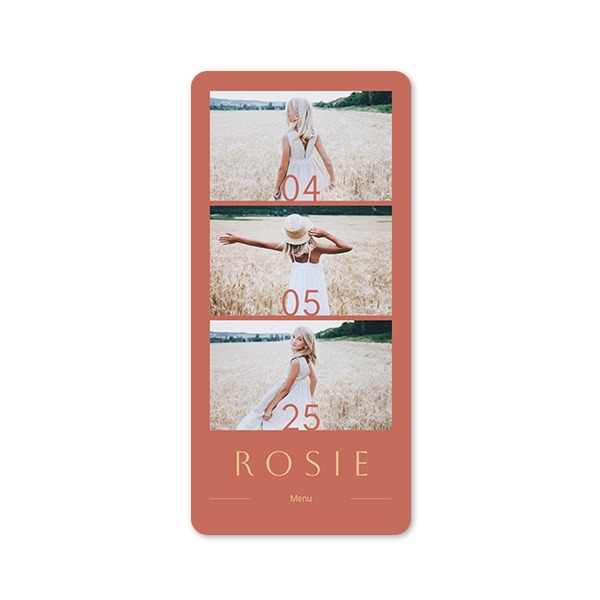 Fotokaart Panorama staand met ronde hoeken 9,3 x 19,6 cm Fotokaart Panorama staand met ronde hoeken 9,3 x 19,6 cm