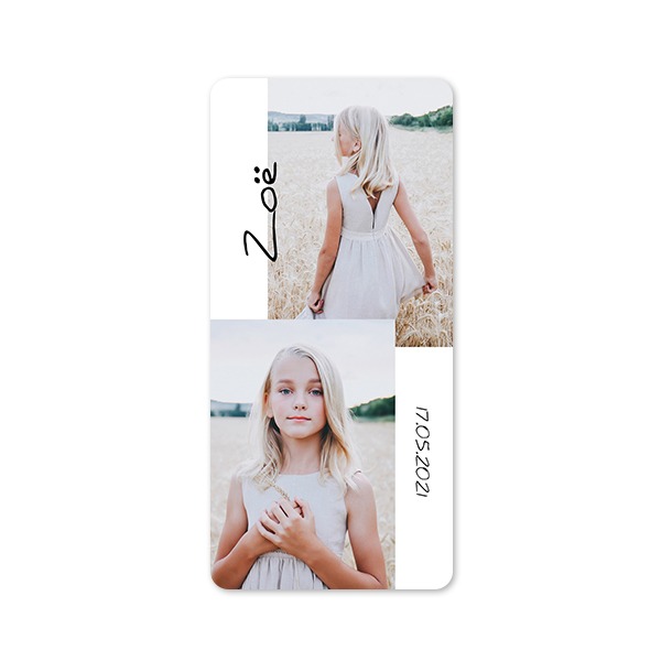 Klassiset Kuvakortit Pano pysty pyöristetyillä kulmilla 9,3 x 19,6 cm