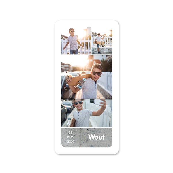 Single Card Panoramic Portrait rounded corners 9,3 x 19,6 cm Single Card Panoramic Portrait rounded corners 9,3 x 19,6 cm