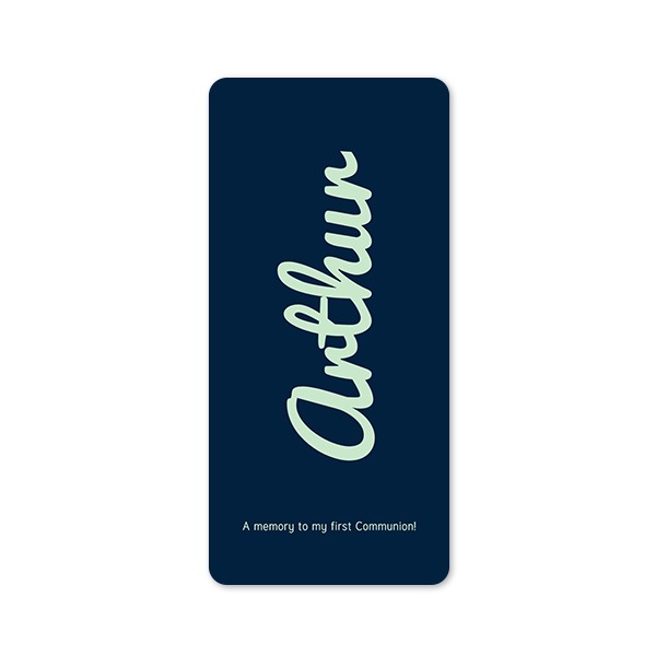 Single Card Panoramic Portrait rounded corners 9,3 x 19,6 cm