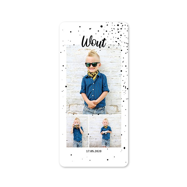 Klassiset Kuvakortit Pano pysty pyöristetyillä kulmilla 9,3 x 19,6 cm