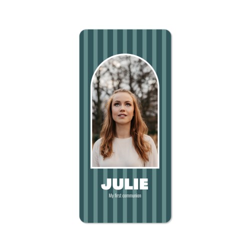 Fotokaart Panorama staand met ronde hoeken 9,3 x 19,6 cm