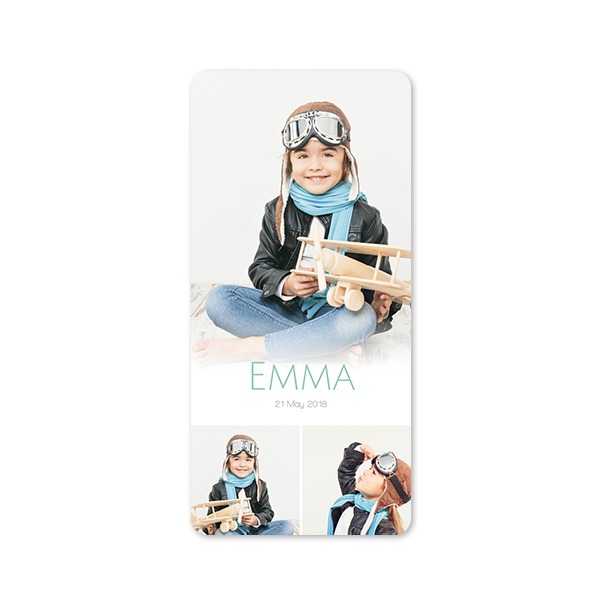 Single Card Panoramic Portrait rounded corners 9,3 x 19,6 cm Single Card Panoramic Portrait rounded corners 9,3 x 19,6 cm