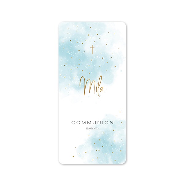 Single Card Panoramic Portrait rounded corners 9,3 x 19,6 cm