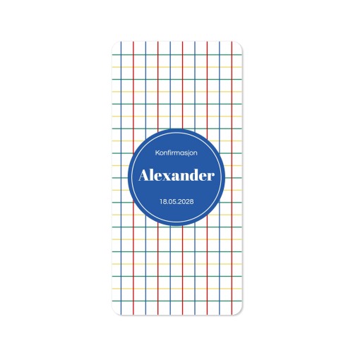 Enkle Fotokort Pano stående runde hjørner 9,3 x 19,6 cm